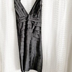Akira Chicago Black Cocktail Dress  VERY SMALL